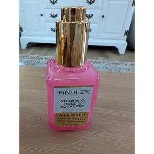 Findley Vitamin C Rose & Squalane Face Serum Brightens & Hydrates 2 oz Brand New